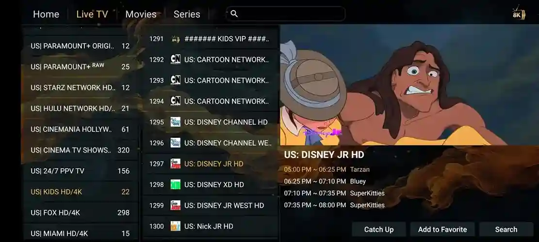Preview 2 - SaaStream IPTV Premium IPTV Subscription